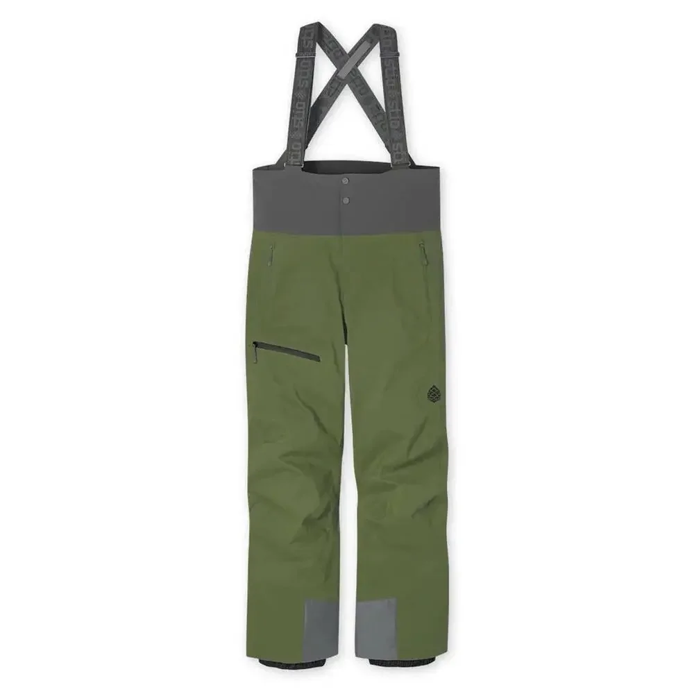 Stio Men's Environ Bib Pine Forest Size Medium Regular NWT $459 MSRP - Picture 1 of 11